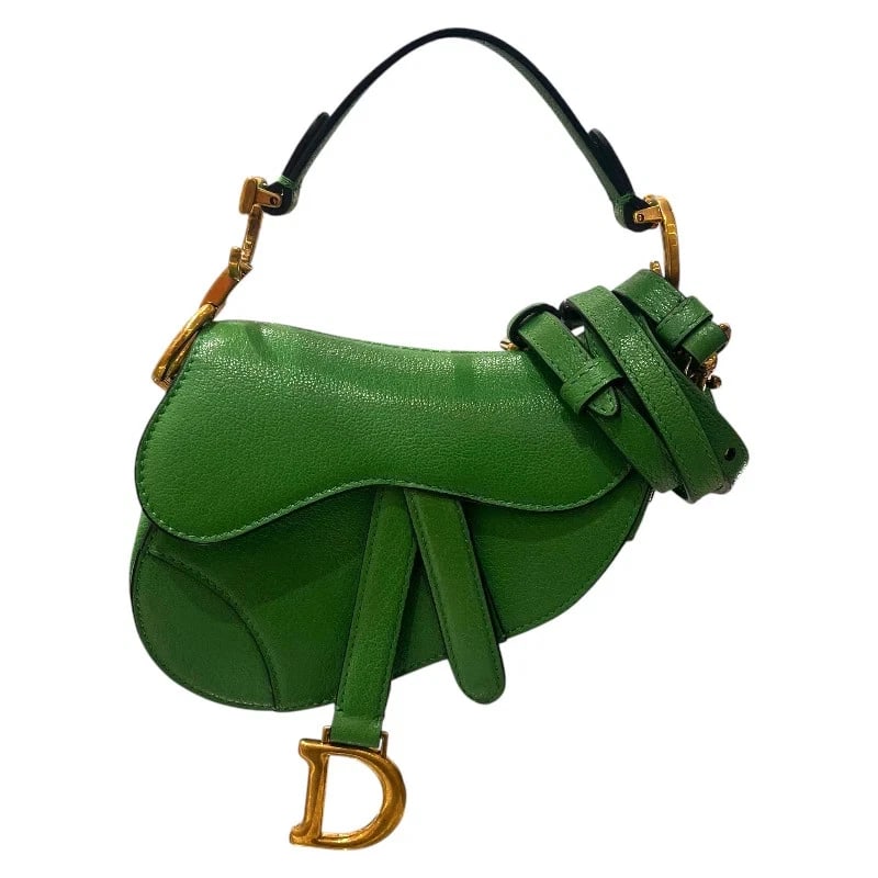 CHRISTIAN DIOR BAG MICRO LIGHT GREEN/GHW SHOULDER BAG (1 of 6)