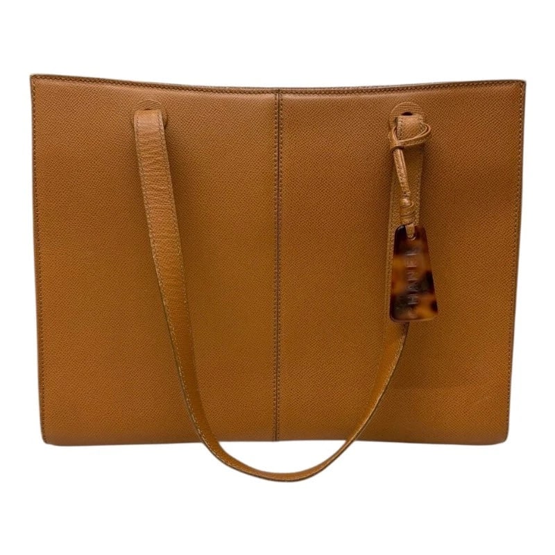 CHANEL LIGHT BROWN CAVIAR LEATHER HANDBAG: CHANEL Light Brown Caviar Leather Handbag Brand: CHANEL Type/Style: Handbag Material: Caviar Color: Light brown Size: W: 36cm / H: 28cm / D: 5.5cm Accessories: None Accessories Notice: Whe