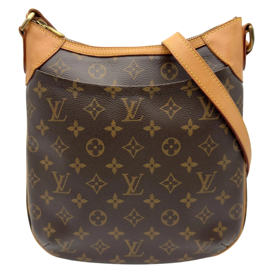 LOUIS VUITTON PM BROWN MONOGRAM/LEATHER SHOULDER BAG: LOUIS VUITTON PM Brown Monogram/Leather Shoulder Bag Brand: LOUIS VUITTON Type/Style: Handbag Material: Monogram/Leather Color: brown Size: W: 23.0cm / H: 26.0cm / D: 5.0cm Accessories: None