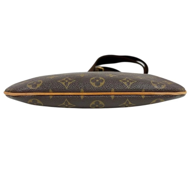 LOUIS VUITTON POCHETTE BROWN MONOGRAM SHOULDER BAG - 4
