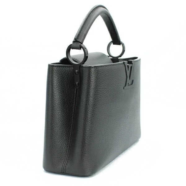 LOUIS VUITTON CAPUCINES BB BLACK - 2