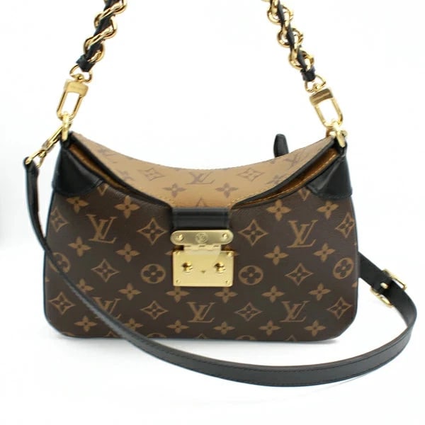 LOUIS VUITTON LV MONOGRAM REVERSE BROWN/BLACK: Louis Vuitton LV Monogram Reverse Brown/Black Brand: Louis Vuitton Type/Style: Handbag Material: Monogram Reverse Color: brown Size: W:27cm ? H:17cm ? D:4cm Accessories: None Accessories N
