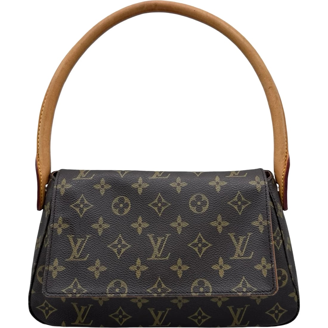 LOUIS VUITTON MINI BROWN MONOGRAM CANVAS HANDBAG: LOUIS VUITTON Mini Brown Monogram Canvas Handbag Brand: LOUIS VUITTON Type/Style: Handbag Material: Monogram Canvas Color: brown Size: W: 28cm / H: 16cm / D: 9cm Accessories: None Accessor