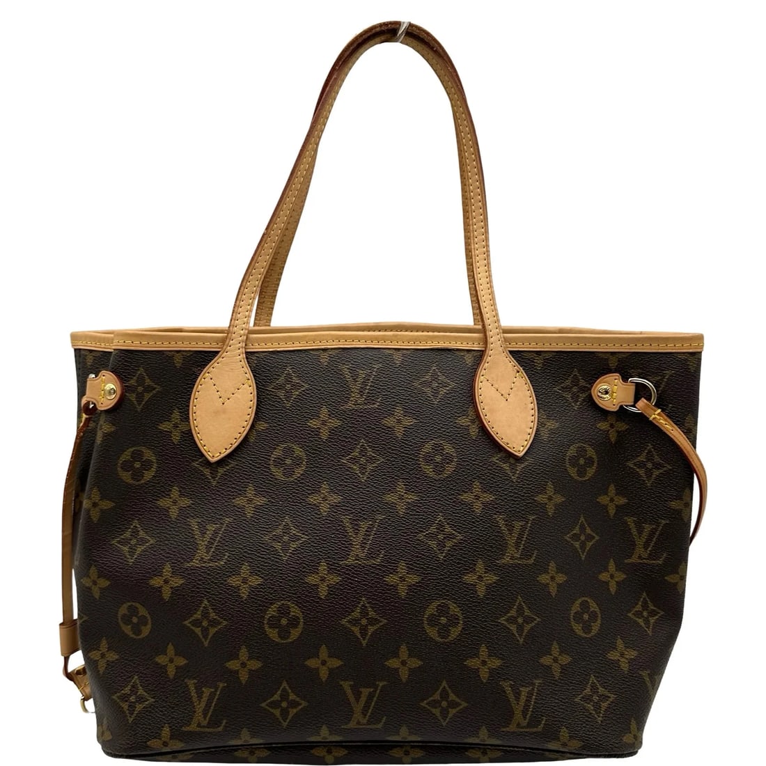 LOUIS VUITTON NEVERFULL PM BROWN MONOGRAM TOTE: LOUIS VUITTON Neverfull PM Brown Monogram Tote Brand: LOUIS VUITTON Type/Style: Handbag Material: Monogram Color: brown Size: W: 37cm / H: 22cm / D: 12.5cm Accessories: None Accessories Notice: When