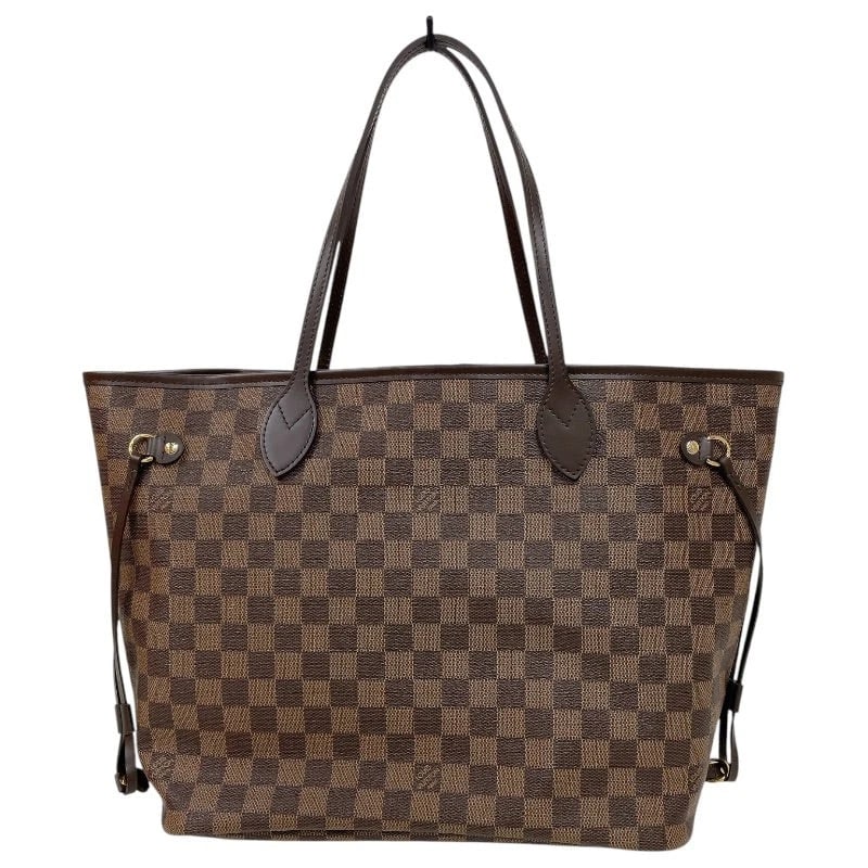 LOUIS VUITTON NEVERFULL MM BROWN DAMIER SHOULDER BAG: LOUIS VUITTON Neverfull MM Brown Damier Shoulder Bag Brand: LOUIS VUITTON Type/Style: Handbag Material: Damier Color: brown Size: W: 31cm / H: 28.5cm / D: 17cm Accessories: None Accessories Notice: