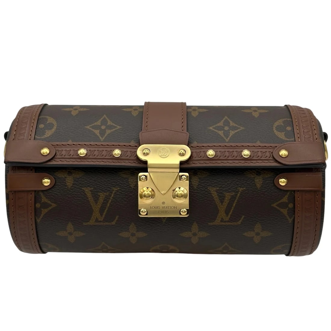 LOUIS VUITTON TRUNK BROWN MONOGRAM SHOULDER BAG - 2