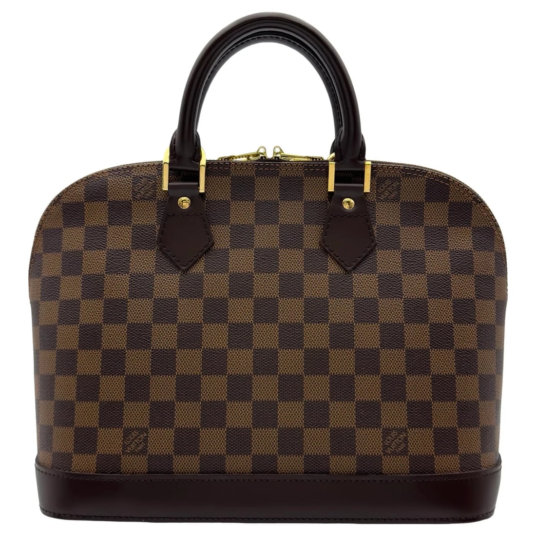 LOUIS VUITTON BROWN DAMIER EBENE HANDBAG (1 of 6)