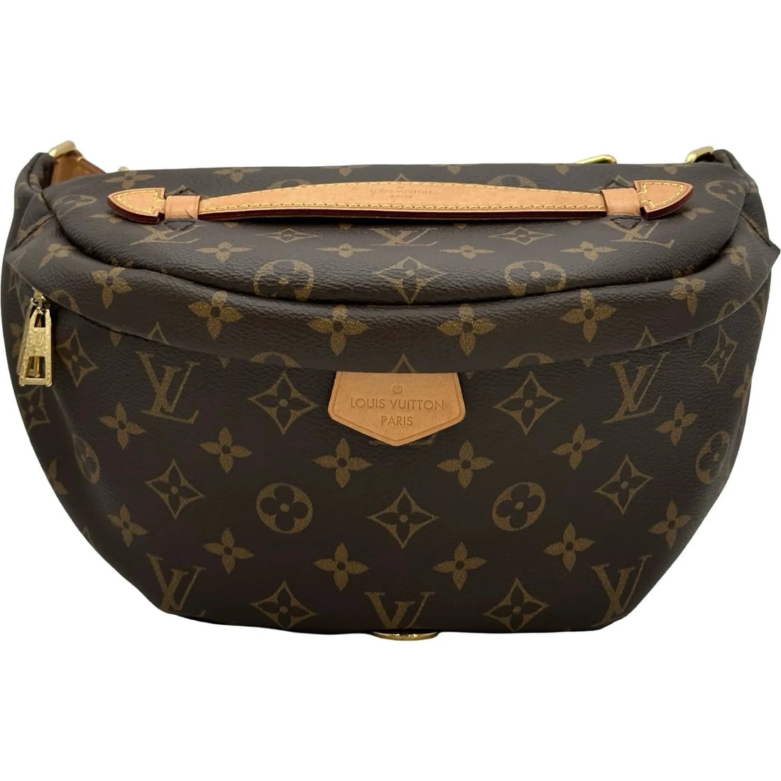 LOUIS VUITTON BUMBAG BROWN MONOGRAM BODY BAG: Louis Vuitton Bumbag Brown Monogram Body Bag Brand: LOUIS VUITTON Type/Style: Handbag Material: Monogram Color: brown Size: W: 37.5cm / H: 19cm / D: 11.5cm Accessories: None Accessories Notice: When