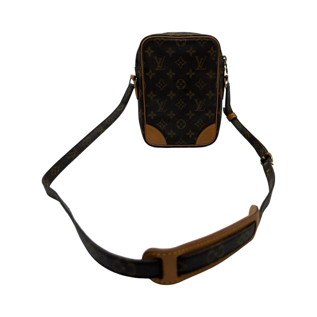 LOUIS VUITTON BROWN MONOGRAM SHOULDER BAG - 2
