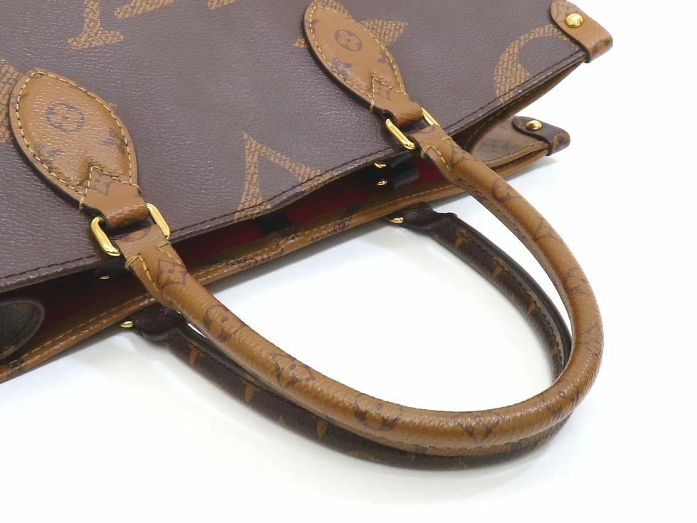 LOUIS VUITTON MONOGRAM REVERSE MM TOTE BAG - 5