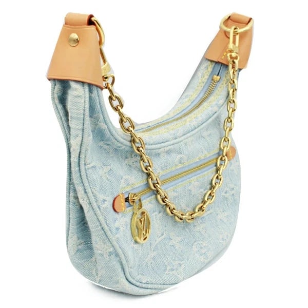 LOUIS VUITTON LOOP MONOGRAM MONOGRAM DENIM LIGHT BLUE - 2