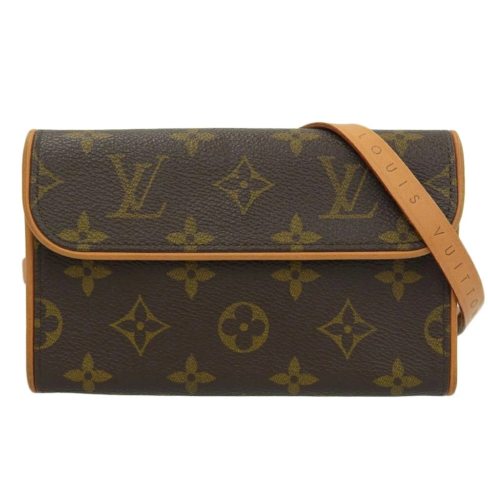 LOUIS VUITTON MONOGRAM POCHETTE FLORENTINE BODY BAG: LOUIS VUITTON Monogram Pochette Florentine Body Bag Brand: Louis Vuitton Type/Style: Waist Pouch Material: Monogram Color: brown Size: W: 16.3cm / H: 11cm / D: 4cm Accessories: None Accessories