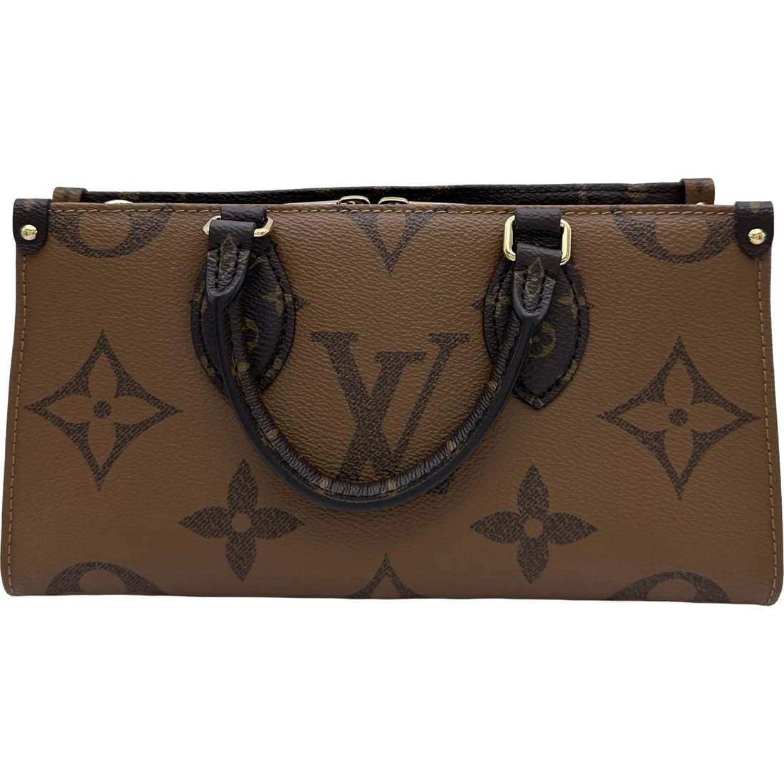 LOUIS VUITTON BROWN MONOGRAM REVERSE SHOULDER BAG - 3