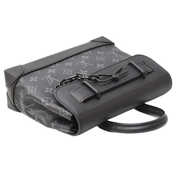 LOUIS VUITTON STEAMER PM SHOULDER BAG HANDBAG MONOGRAM ECLIPSE - 2
