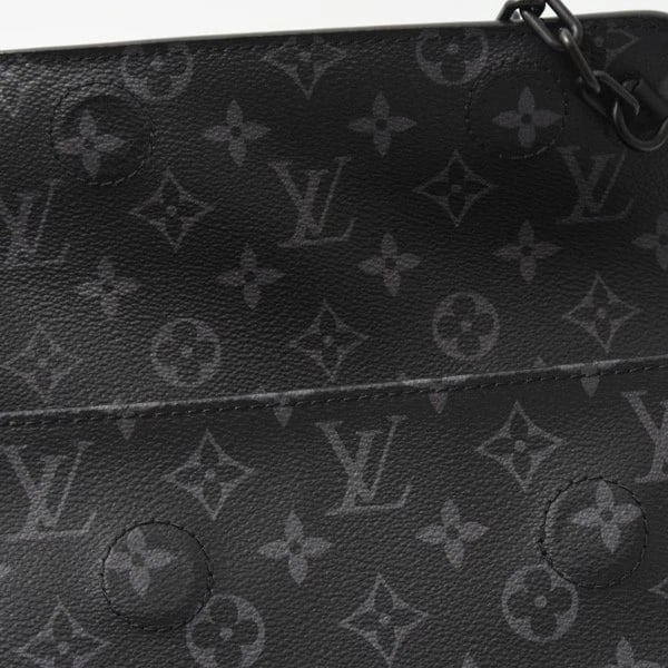 LOUIS VUITTON STEAMER PM SHOULDER BAG HANDBAG MONOGRAM ECLIPSE - 3