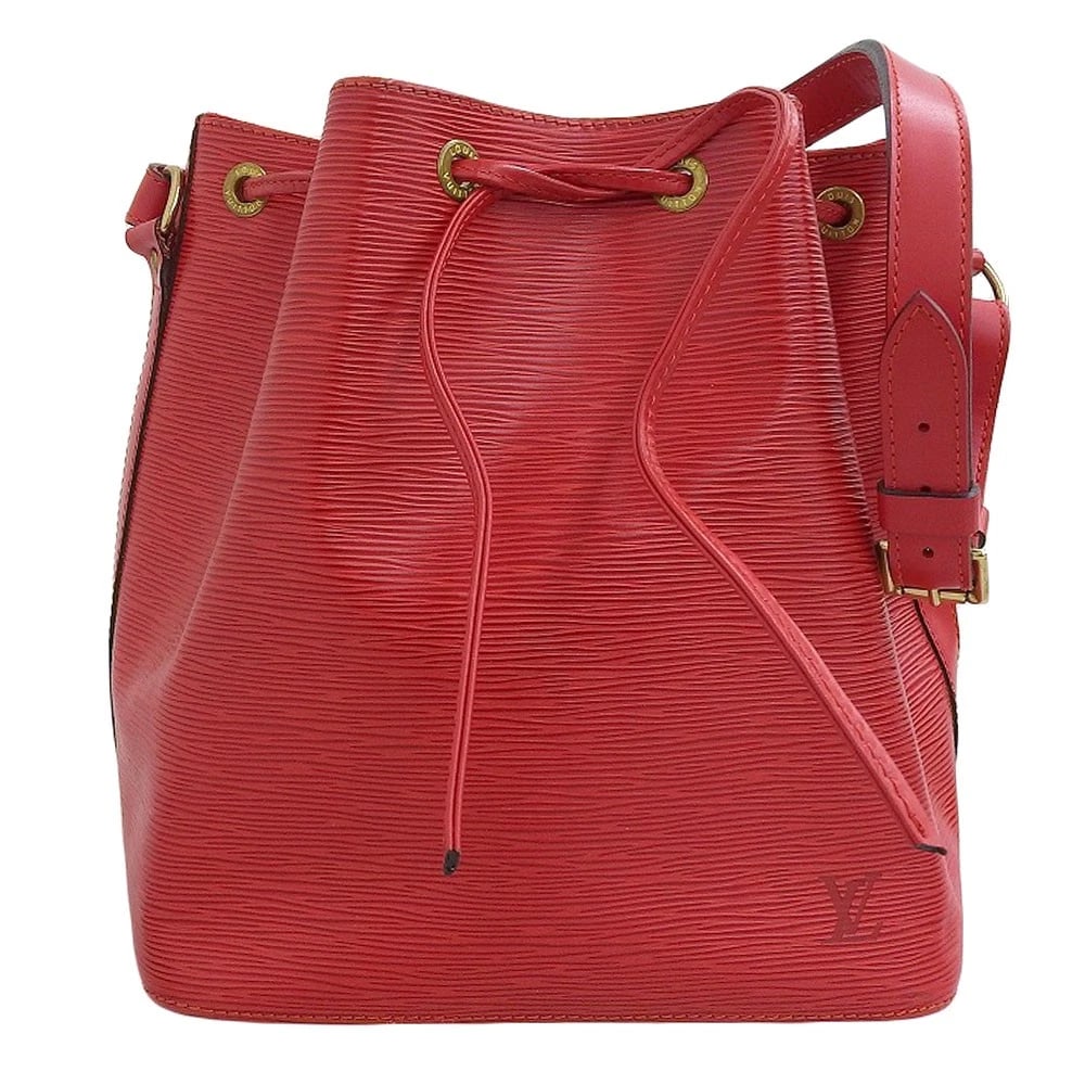 LOUIS VUITTON EPI PETIT SHOULDER BAG CASTILIAN RED: LOUIS VUITTON Epi Petit Shoulder Bag Castilian Red Brand: Louis Vuitton Type/Style: Shoulder Bag Material: Leather Color: Red Size: W: 25cm (bottom) / H: 26cm / D: 19cm Accessories: None Accessories