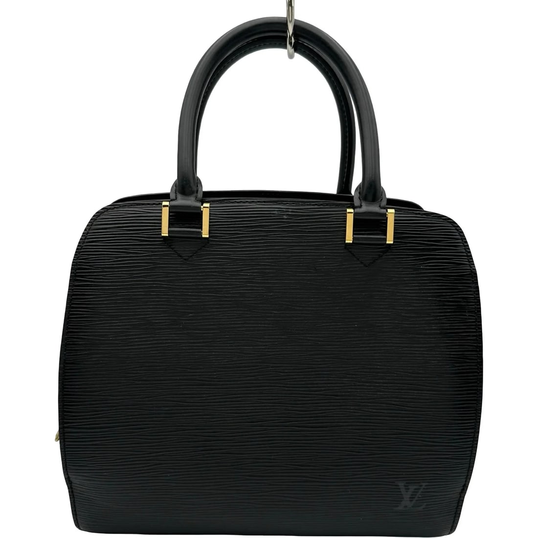 LOUIS VUITTON PONT-NEUF NOIR EPI HANDBAG: Louis Vuitton Pont-Neuf Noir Epi Handbag Brand: LOUIS VUITTON Type/Style: Handbag Material: Epi Color: Noir Size: W: 25.5cm / H: 21cm / D: 8.5cm Accessories: None Accessories Notice: When