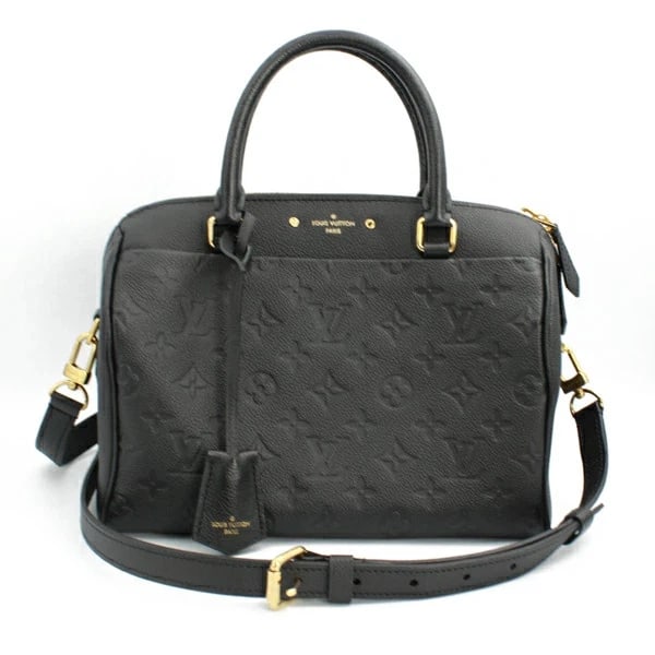 LOUIS VUITTON SPEEDY 25 NM MONOGRAM EMPREINTE BLACK: Louis Vuitton Speedy 25 NM Monogram Empreinte Black Brand: Louis Vuitton Type/Style: Handbag Material: Monogram Empreinte Color: Black Size: W:25.5cm ? H:18cm ? D:15cm Accessories: None Accessories