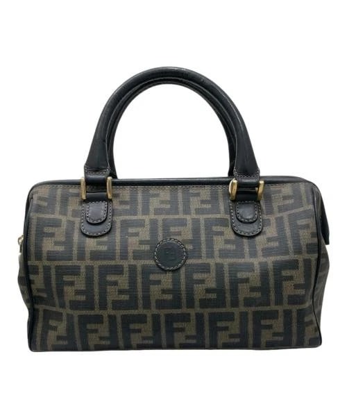 FENDI ZUCCA PATTERN BOSTON BAG (1 of 6)