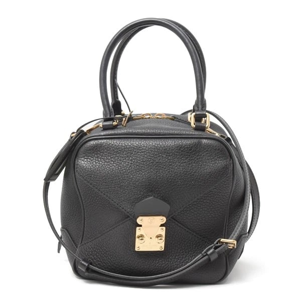 LOUIS VUITTON TAURILLON SQUARE BAG BLACK: Louis Vuitton Taurillon Square Bag Black Brand: LOUIS VUITTON Type/Style: Handbag Material: Exterior Material Taurillon Leather Color: Exterior Color Noir (Black) Size: W: 18cm (width) x H: 18cm
