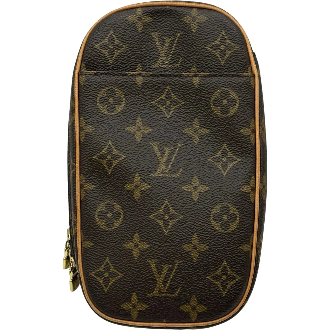 LOUIS VUITTON GANGE BROWN MONOGRAM BODY BAG: LOUIS VUITTON Gange Brown Monogram Body Bag Brand: LOUIS VUITTON Type/Style: Handbag Material: Monogram Color: brown Size: W: 12cm / H: 22cm / D: 4.5cm Accessories: None Accessories Notice: When