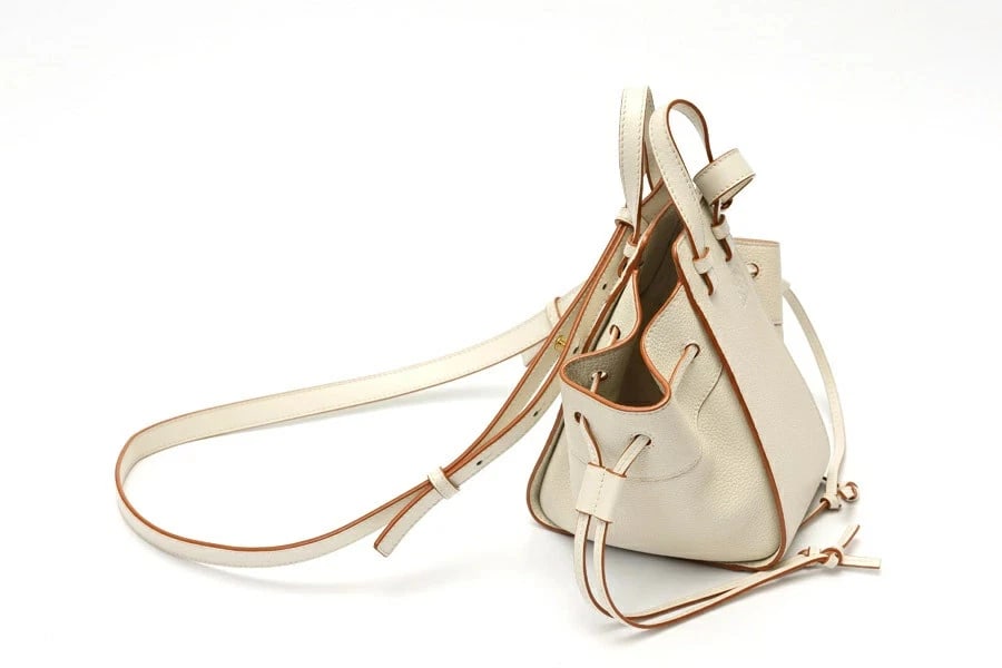 LOEWE DRAWSTRING MINI SHOULDER BAG SOFT GRAINED CALFSKIN - 2