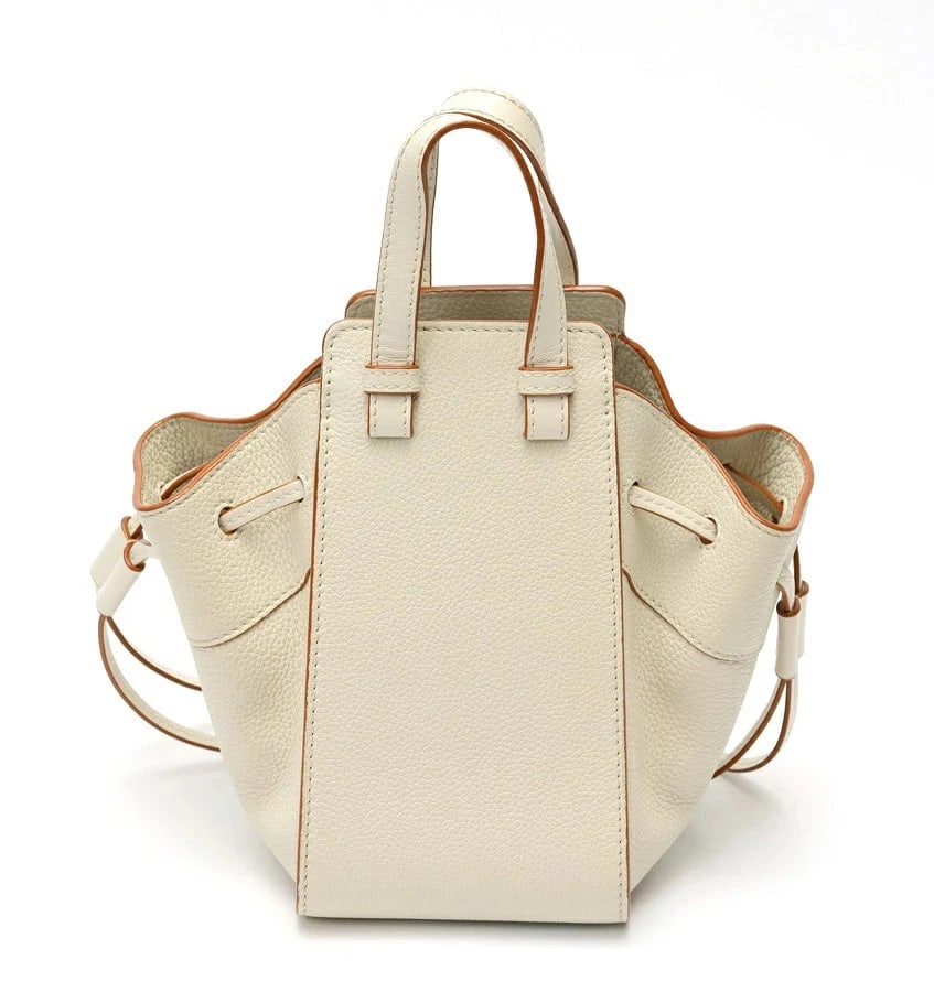 LOEWE DRAWSTRING MINI SHOULDER BAG SOFT GRAINED CALFSKIN - 3