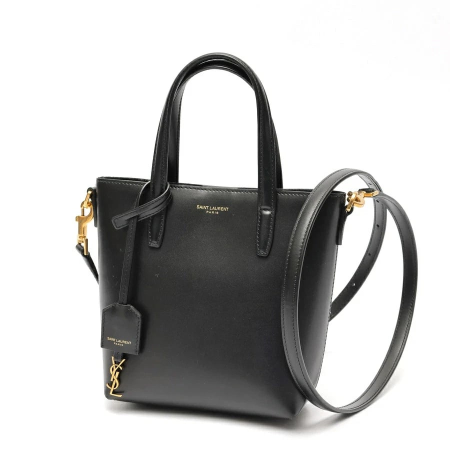 SAINT LAURENT MINI TOY SHOPPING SHOULDER BAG (1 of 5)