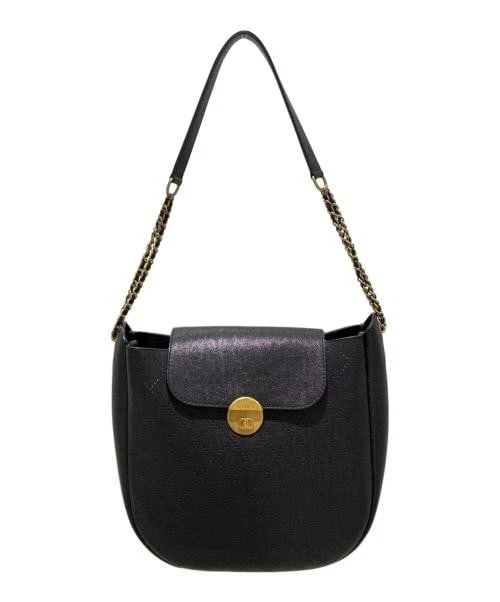 CHANEL FLAP HOBO CHAIN SHOULDER BAG: CHANEL Flap Hobo Chain Shoulder Bag Brand: CHANEL Type/Style: Handbag Material: Caviar Skin Color: Black Size: H:27.0cm / W:28.0cm / D:8.0cm Accessories: None Accessories Notice: When purchasing