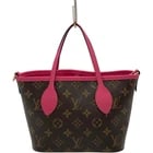 LOUIS VUITTON NEVERFULL INSIDE OUT BB BROWN PINK MONOGRAM CANVAS: LOUIS VUITTON Neverfull Inside Out BB Brown Pink Monogram Canvas Brand: LOUIS VUITTON Type/Style: Handbag Material: Monogram Canvas Color: Brown Pink Size: W: 26.5cm / H: 16.5cm / D: 11cm