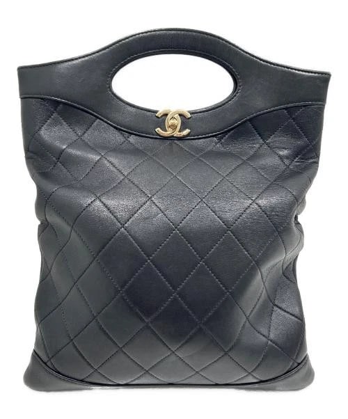 CHANEL MATELASS TURN-LOCK HANDBAG: CHANEL Matelass? Turn-Lock Handbag Brand: CHANEL Type/Style: Handbag Material: Calfskin Color: Black Size: H:24.0cm / W:27.0cm / D:5.0cm Accessories: None Accessories Notice: When purchasi