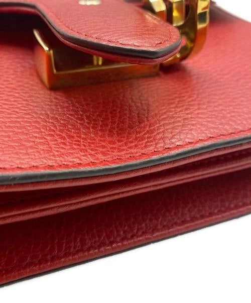 GUCCI INTERLOCKING SHOULDER BAG - 6