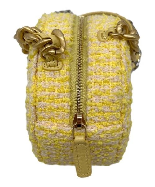 CHANEL COCO MARK TWEED SHOULDER POUCH - 4