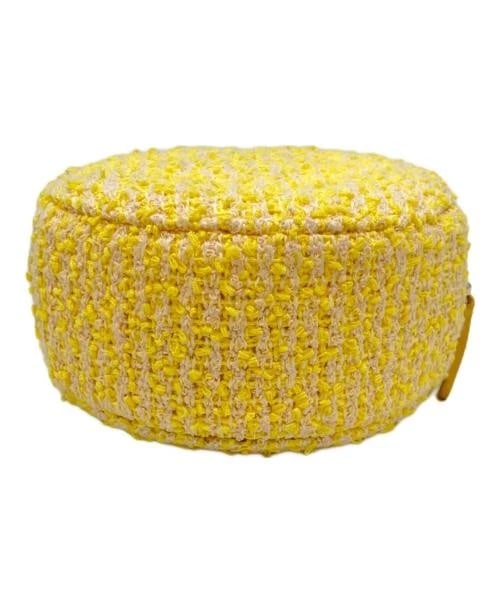 CHANEL COCO MARK TWEED SHOULDER POUCH - 5