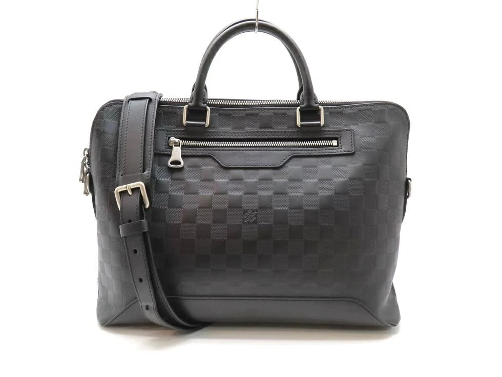LOUIS VUITTON DAMIER INFINI/ONYX AVENUE BRIEFCASE (1 of 4)