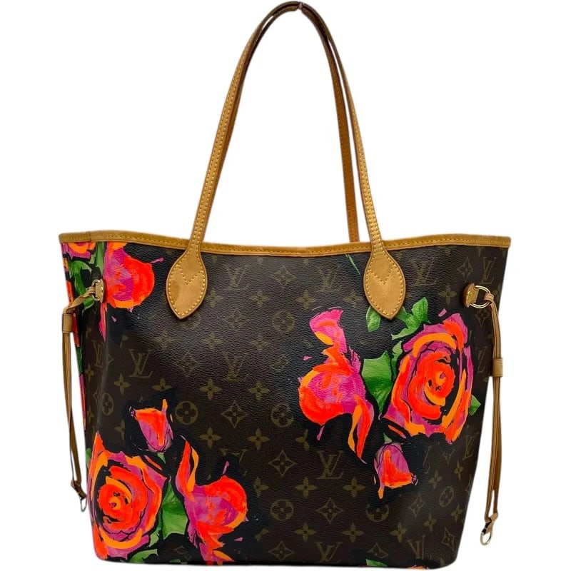 LOUIS VUITTON NEVERFULL MM BROWN MONOGRAM TOTE: LOUIS VUITTON Neverfull MM Brown Monogram Tote Brand: LOUIS VUITTON Type/Style: Handbag Material: Monogram Color: brown Size: W: 32cm / H: 28cm / D: 15cm Accessories: None Accessories Notice: When