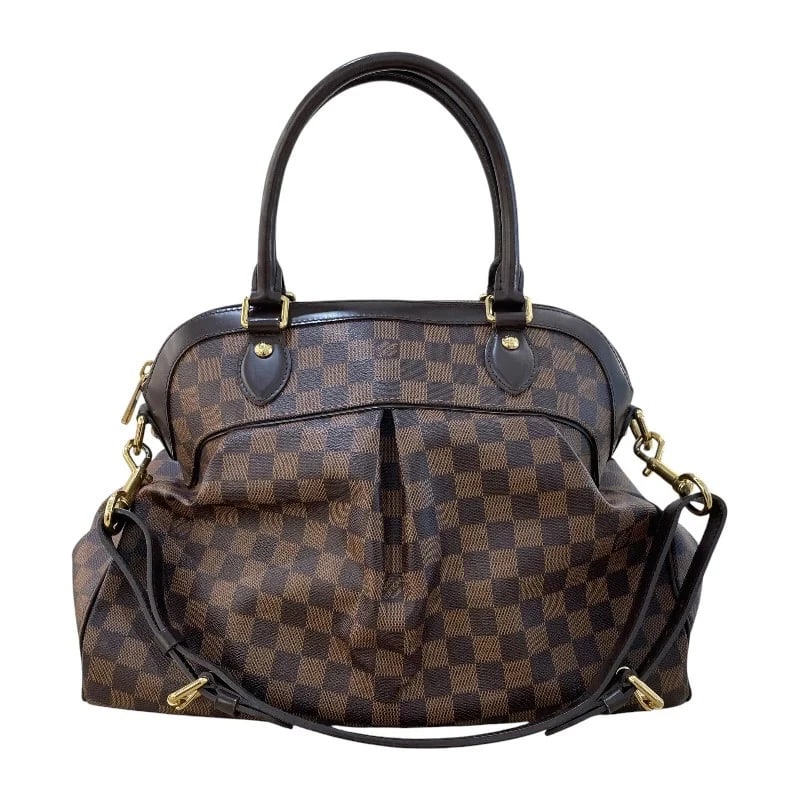 LOUIS VUITTON TREVI GM BROWN DAMIER CANVAS: LOUIS VUITTON Trevi GM Brown Damier Canvas Brand: LOUIS VUITTON Type/Style: Handbag Material: Damier Canvas Color: brown Size: W: 39cm / H: 28cm / D: 12cm Accessories: None Accessories Not