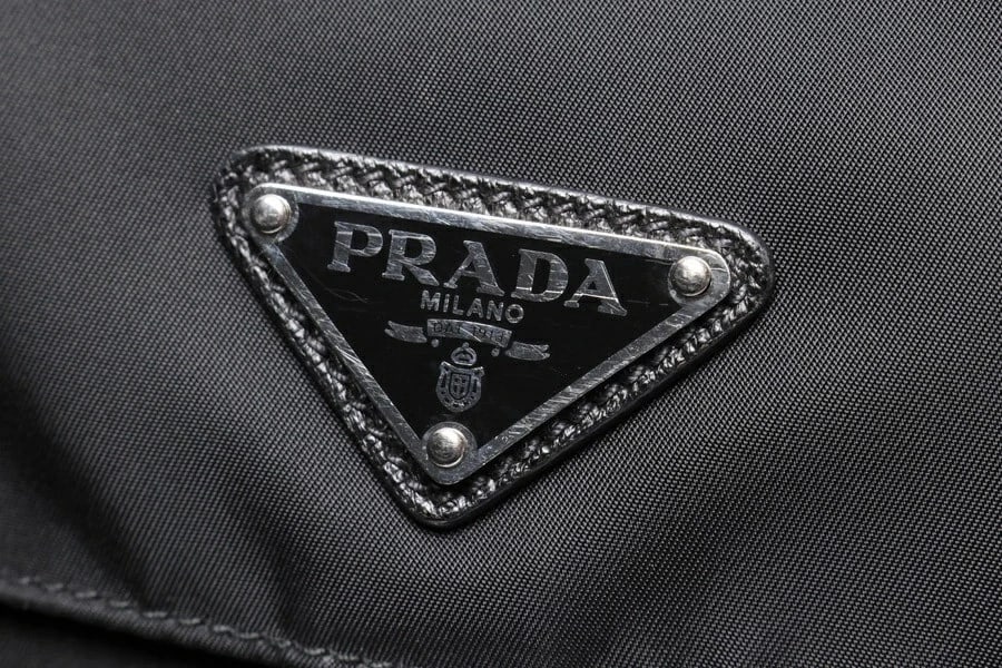 PRADA SHOULDER BAG NYLON BLACK - 5