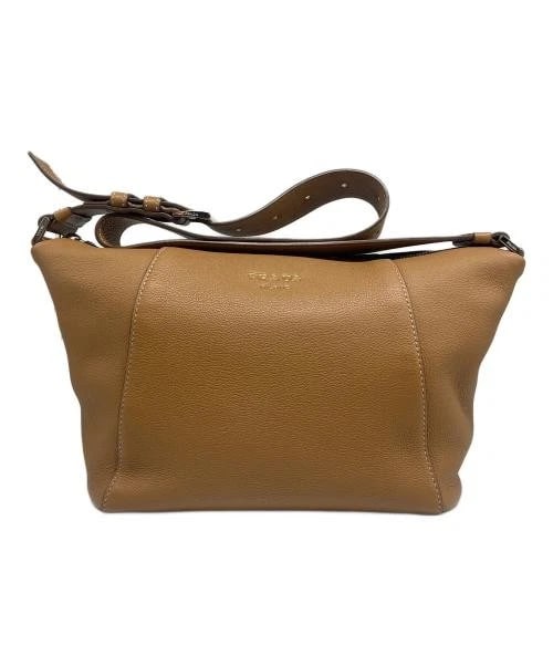 PRADA SOFT GRAIN LEATHER SHOULDER BAG (1 of 6)