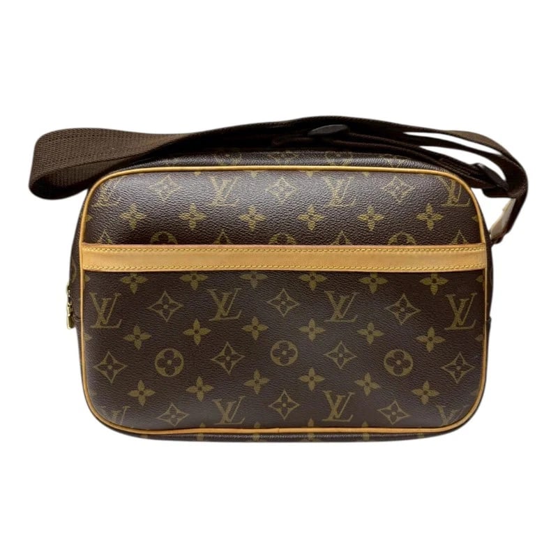 LOUIS VUITTON REPORTER PM MONOGRAM SHOULDER BAG: Louis Vuitton Reporter PM Monogram Shoulder Bag Brand: LOUIS VUITTON Type/Style: Handbag Material: Monogram Color: none Size: W: 28cm / H: 19.5cm / D: 12cm Accessories: None Accessories Notice: When
