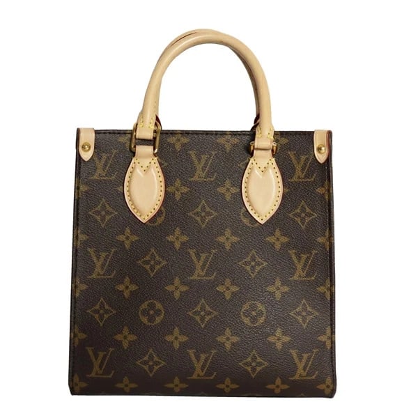 LOUIS VUITTON SAC PLAT MONOGRAM MONOGRAM CANVAS: Louis Vuitton Sac Plat Monogram Monogram Canvas Brand: Louis Vuitton Type/Style: Handbag Material: Monogram Canvas Color: Brown Size: W: 21.5cm ? H: 21cm ? D: 9cm Accessories: None Accessories