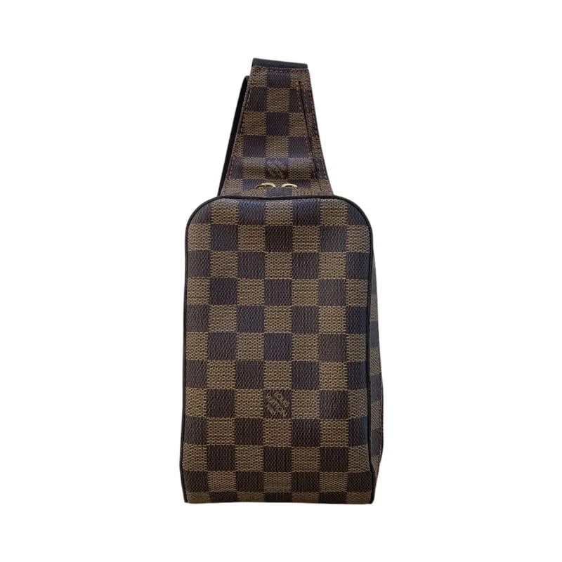 LOUIS VUITTON GERONIMOS DAMIER CROSSBODY: LOUIS VUITTON Geronimos Damier Crossbody Brand: LOUIS VUITTON Type/Style: Handbag Material: Damier Color: none Size: W: 11cm / H: 20cm / D: 4cm Accessories: None Accessories Notice: When purchasing