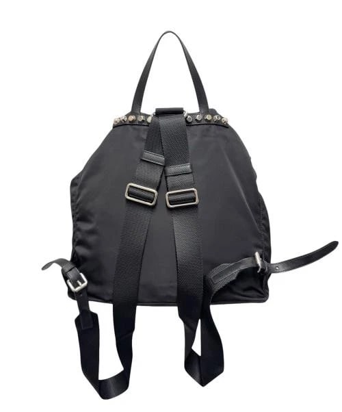 PRADA NYLON STUDS BACKPACK - 2