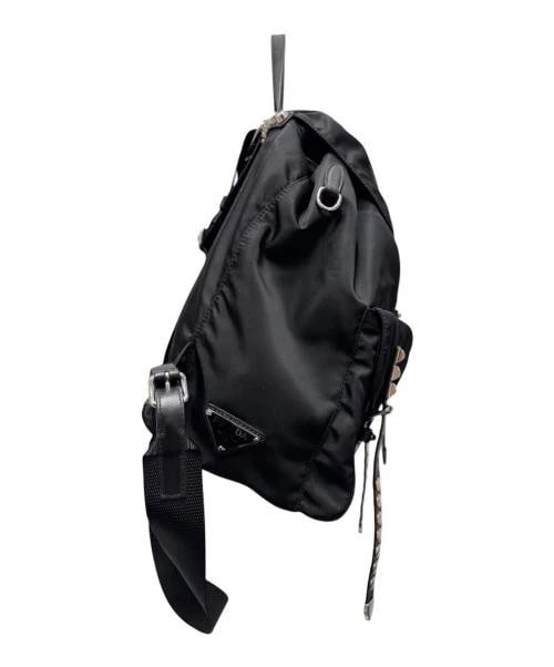 PRADA NYLON STUDS BACKPACK - 3