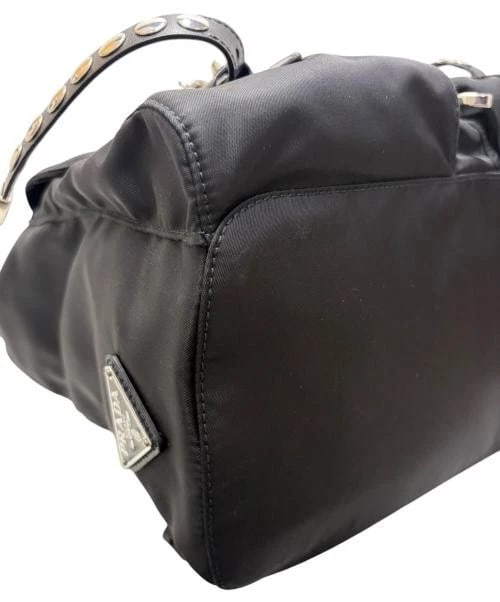 PRADA NYLON STUDS BACKPACK - 6