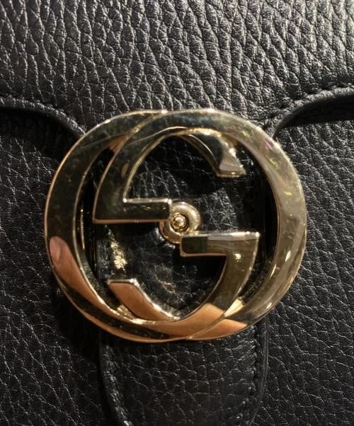 GUCCI INTERLOCKING CHAIN SHOULDER BAG - 5