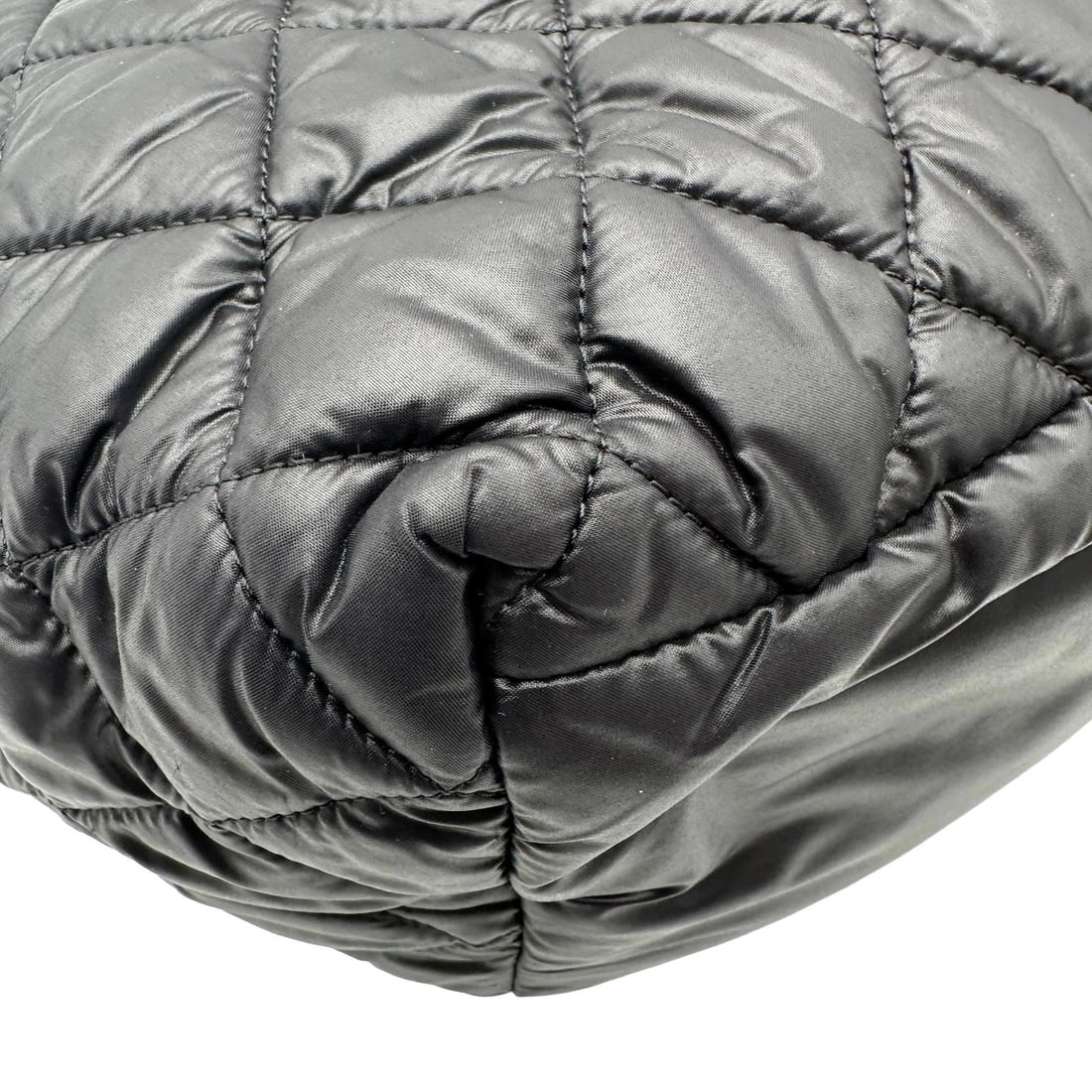 CHANEL COCO PM BLACK NYLON - 6