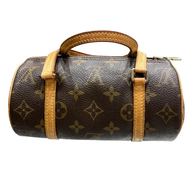 LOUIS VUITTON PAPILLON 19 BROWN MONOGRAM HANDBAG: LOUIS VUITTON Papillon 19 Brown Monogram Handbag Brand: LOUIS VUITTON Type/Style: Handbag Material: Monogram Color: brown Size: W: 19cm / H: 10cm / D: 10cm Accessories: None Accessories Notice: When
