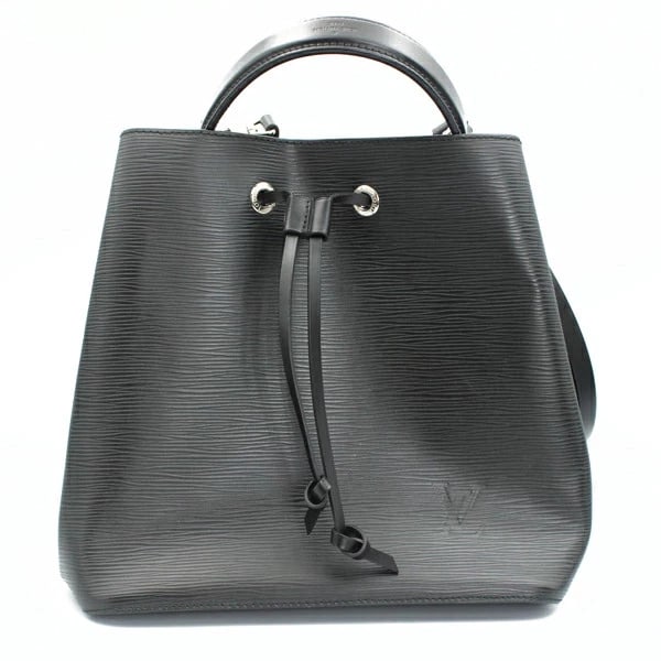 LOUIS VUITTON EPI BLACK: Louis Vuitton Epi Black Brand: Louis Vuitton Type/Style: Handbag Material: Epi Color: Black Size: W:25cm ? H:25cm ? D:17cm Accessories: None Accessories Notice: When purchasing pre-owned goods,