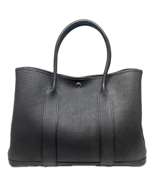 HERMES GARDEN PARTY PM: HERMES Garden Party PM Brand: HERMES Type/Style: Handbag Material: Negonda Color: Black Size: H:26.5cm / W:36.0cm / D:18.0cm Accessories: None Accessories Notice: When purchasing pre-owned